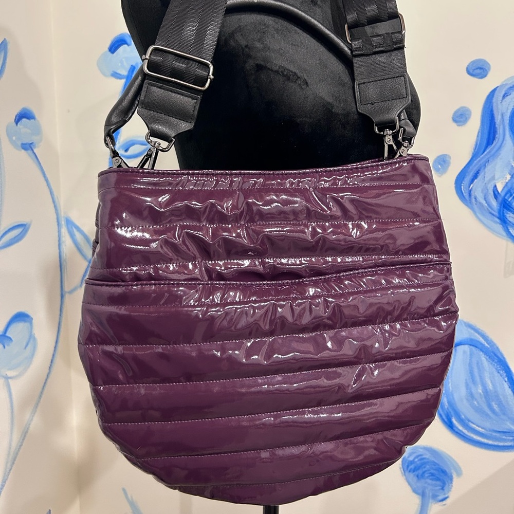 THINK ROYLN Purple Quilted Crossbody Bag - Picture 2 of 9